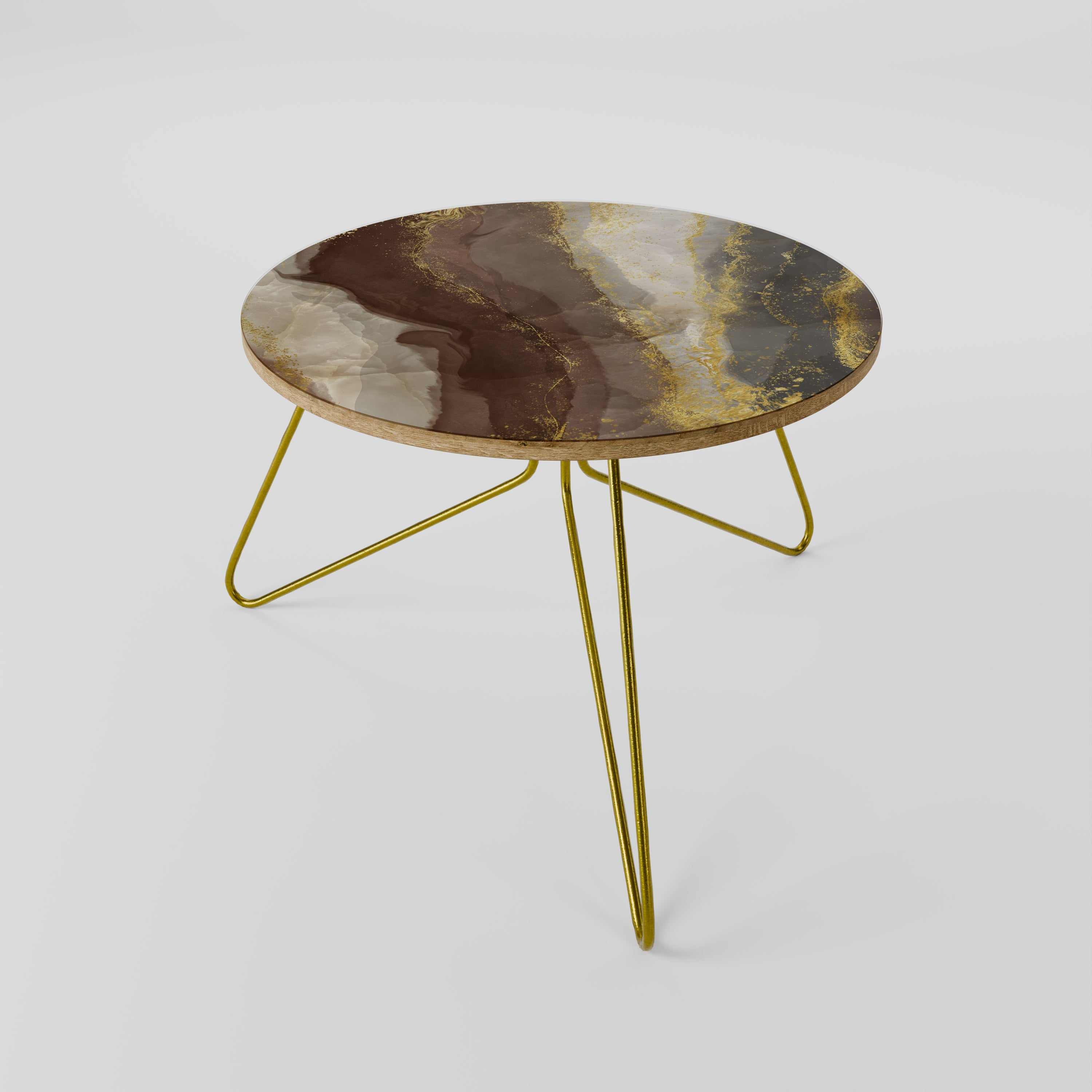 MARBLED ELEGANCE Mesa de Centro 60