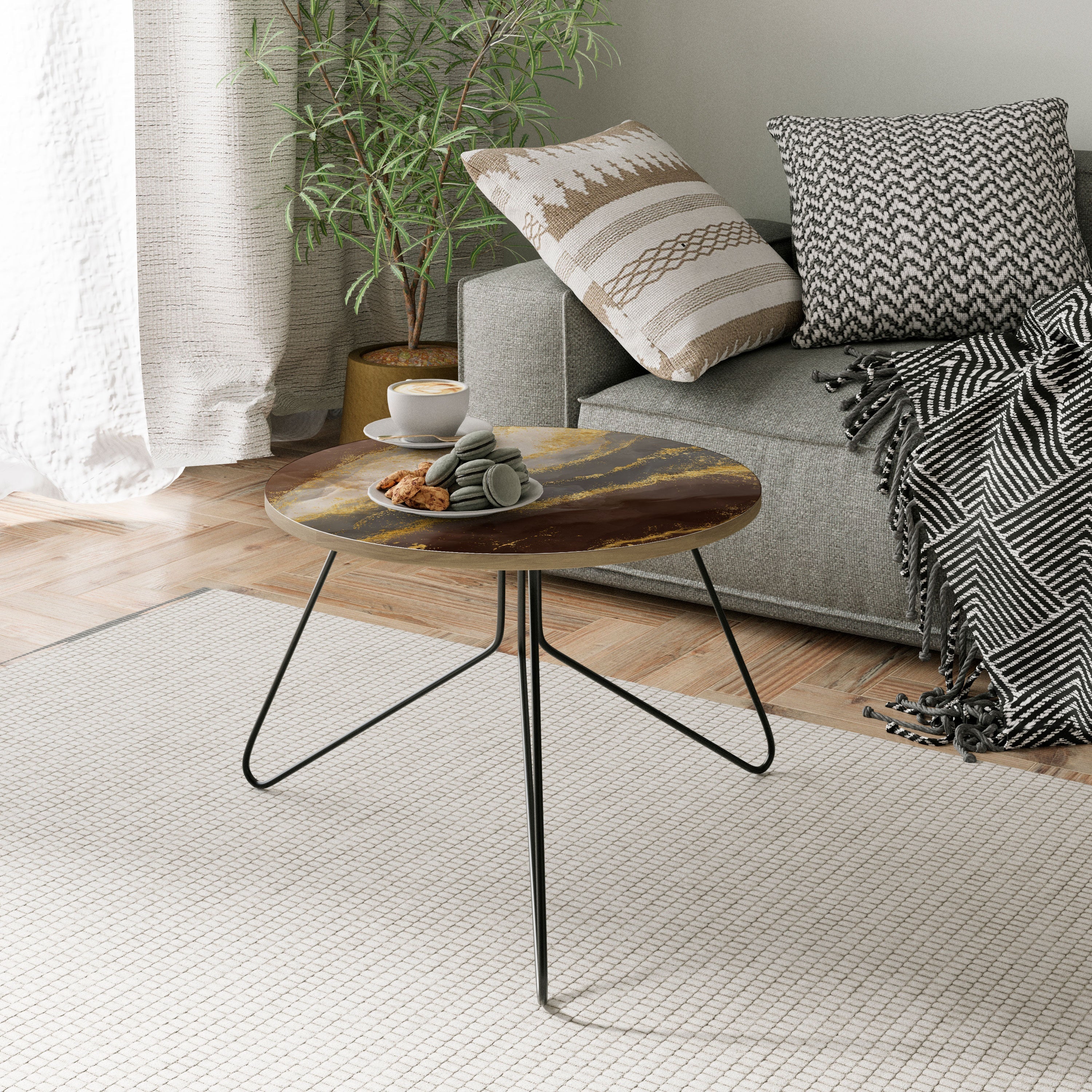 MARBLE MIRAGE Mesa de Centro 60