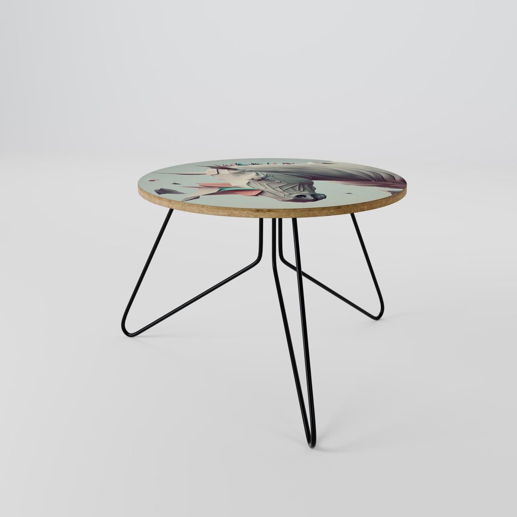 FUTURISTIC HORSE Mesa de Centro 60