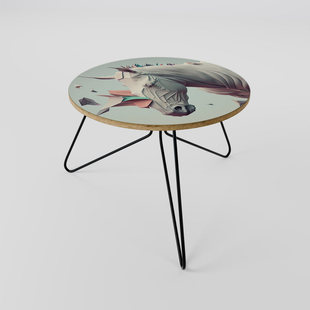 FUTURISTIC HORSE Mesa de Centro 60
