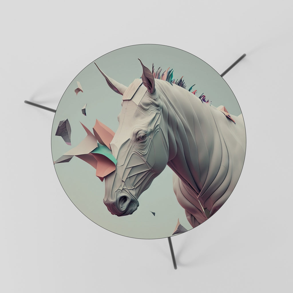 FUTURISTIC HORSE Mesa de Centro 60