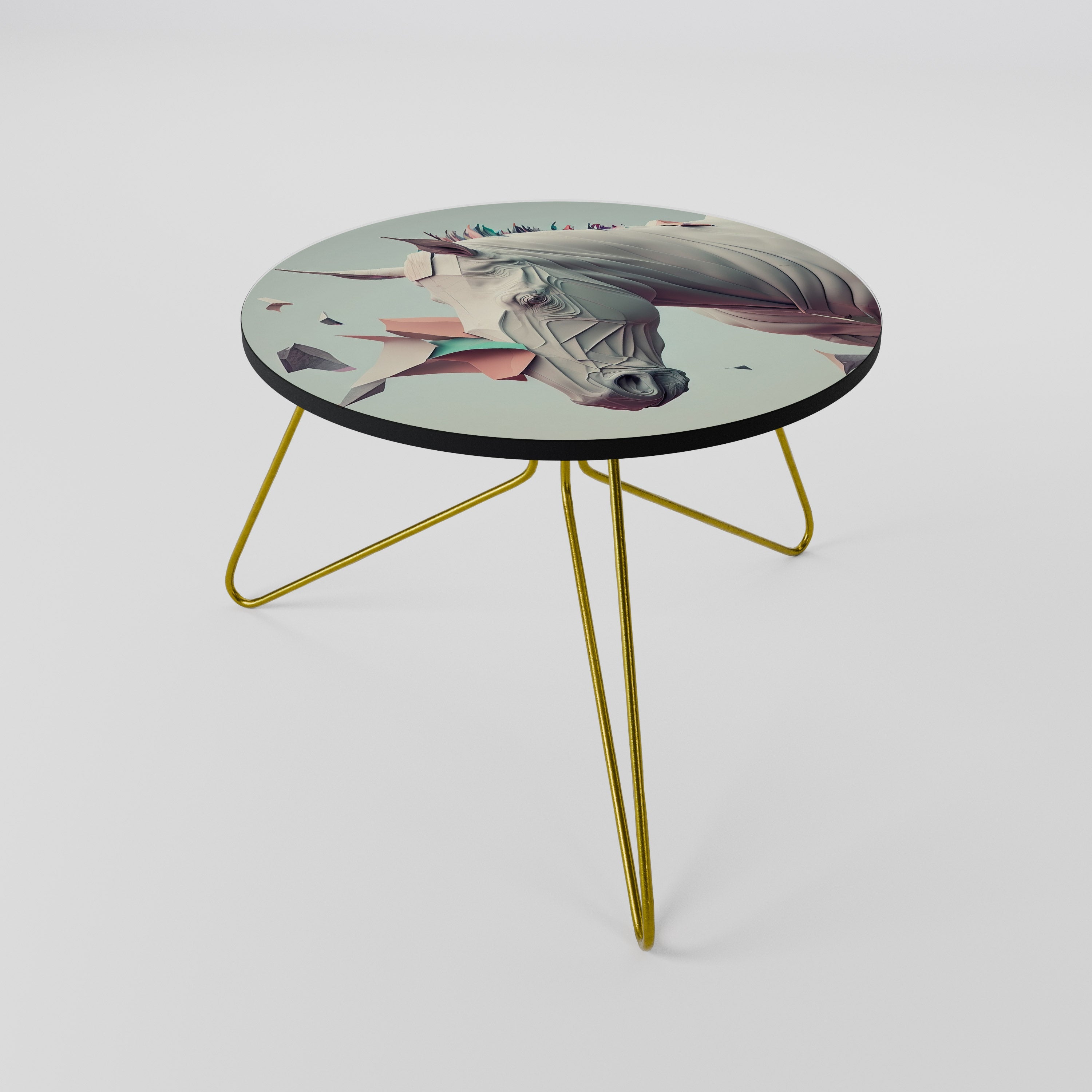 FUTURISTIC HORSE Mesa de Centro 60