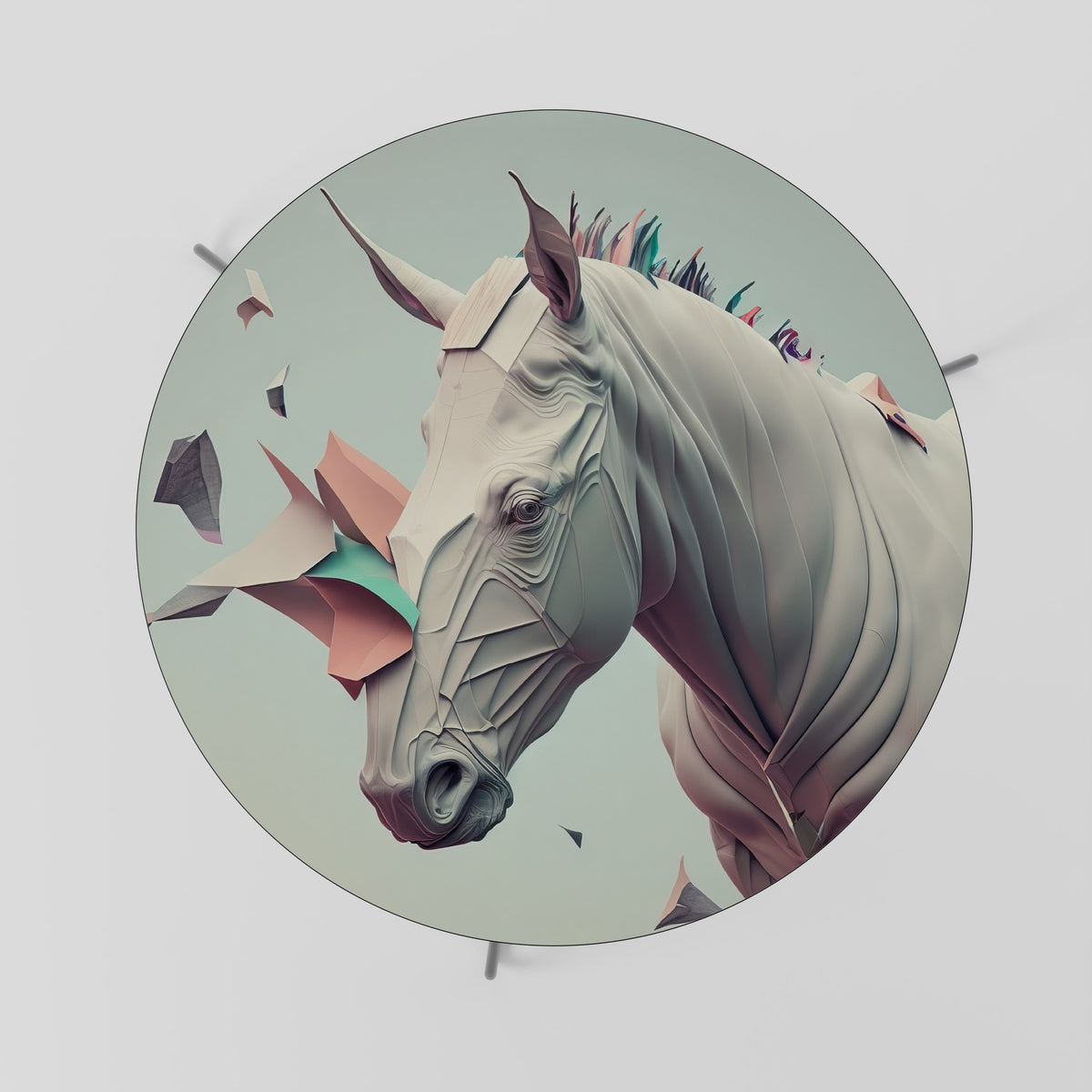 FUTURISTIC HORSE Mesa de Centro