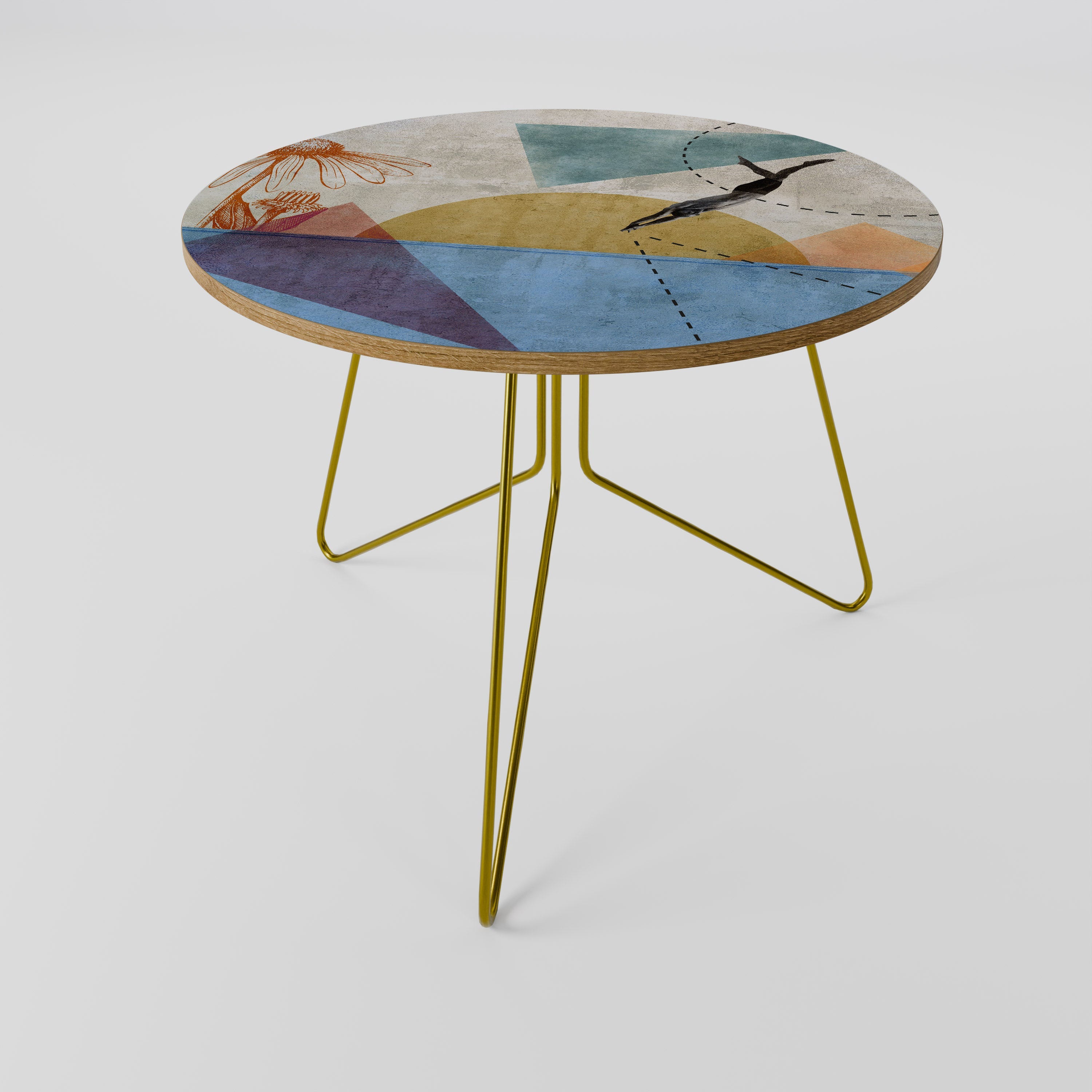 JUMP AROUND THE SHAPES Mesa de Centro 69