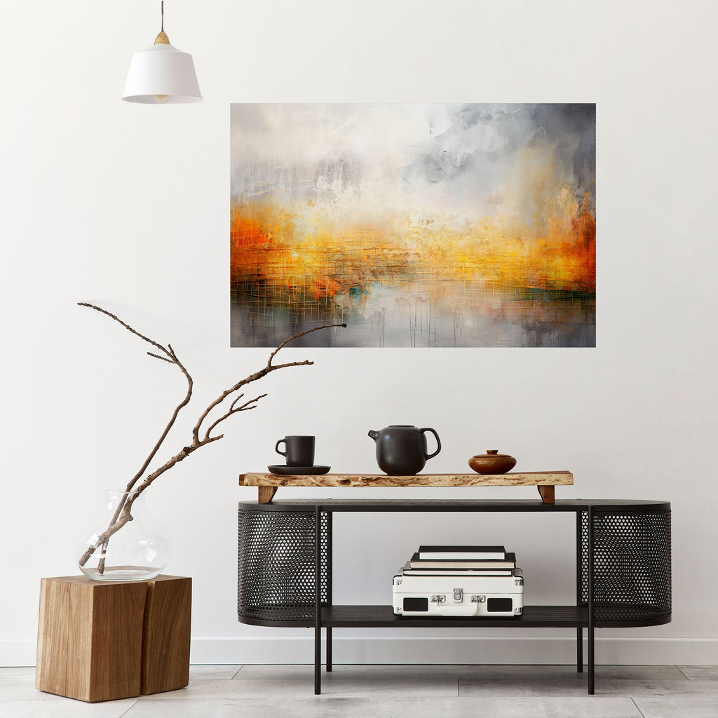 IMPRESSIONAL DAWN Poster Horizontal Autocolante