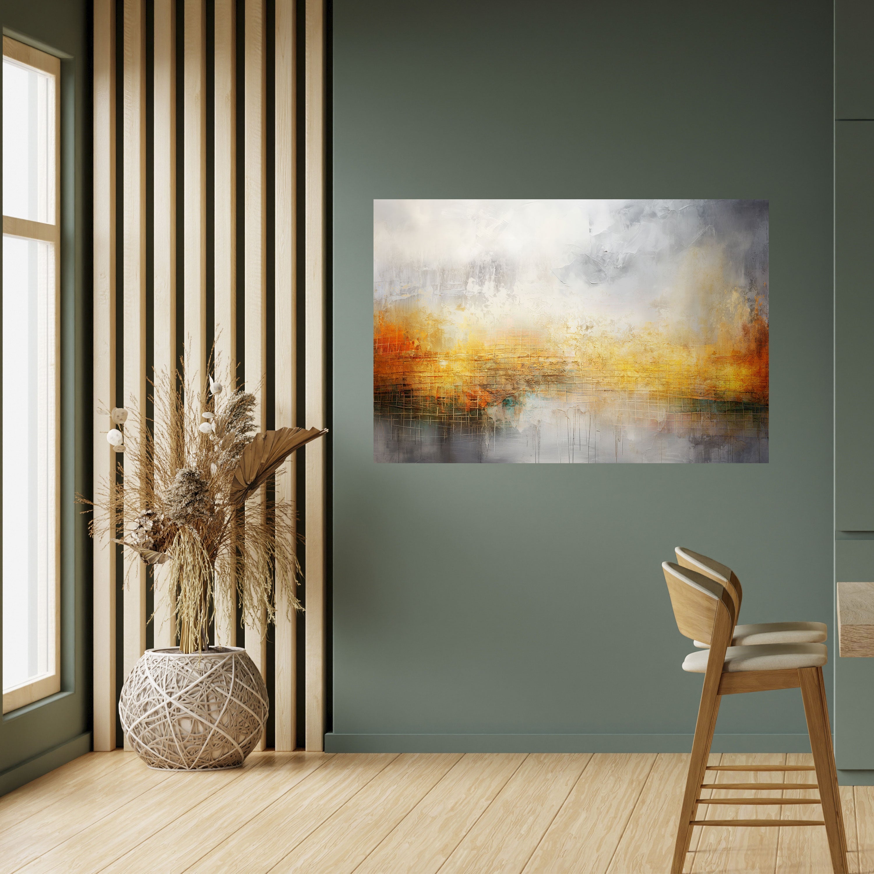 IMPRESSIONAL DAWN Poster Horizontal Autocolante