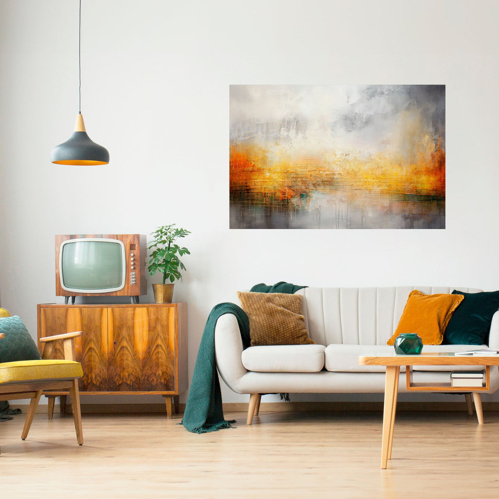 IMPRESSIONAL DAWN Poster Horizontal Autocolante