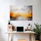 IMPRESSIONAL DAWN Poster Horizontal Autocolante