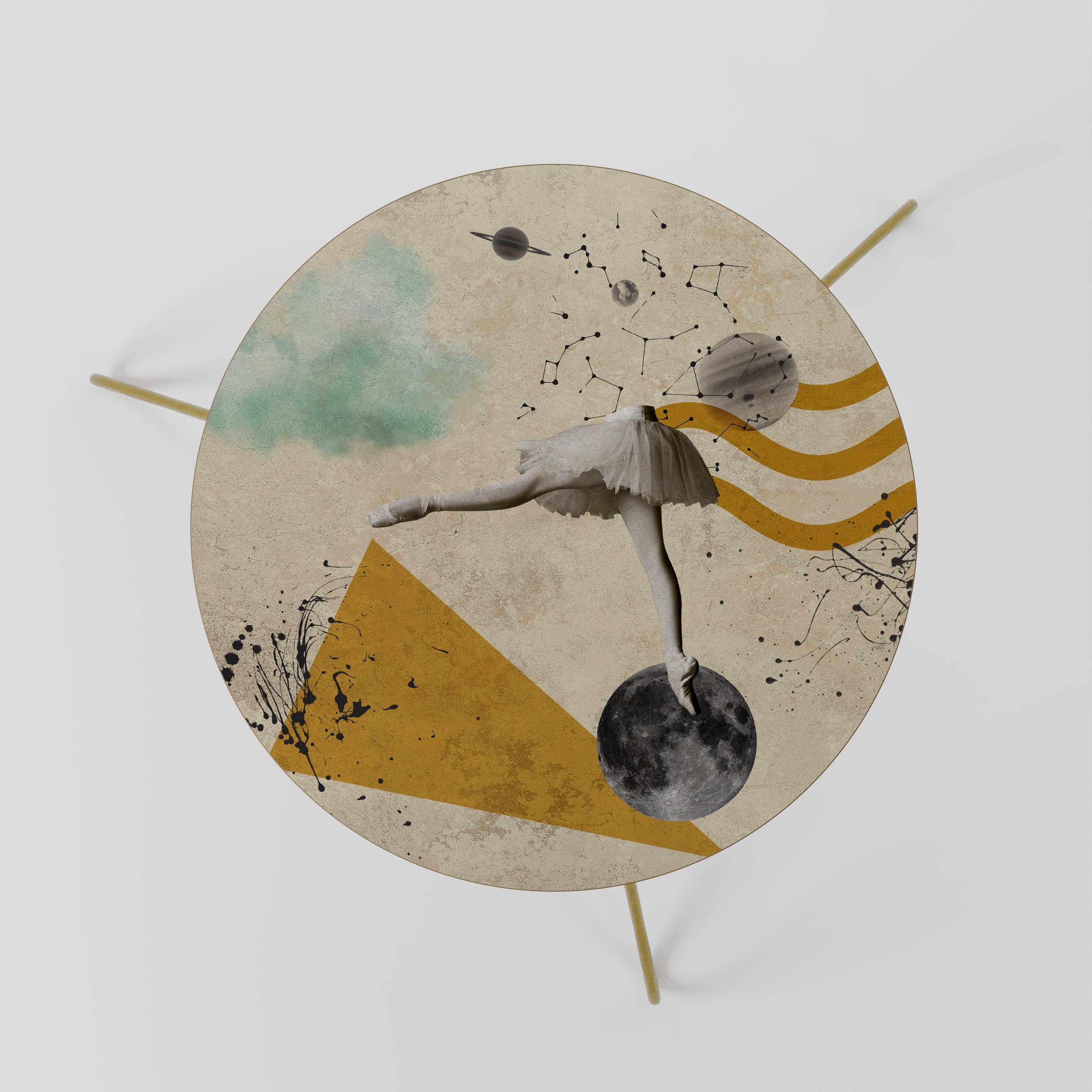 SHAPES OF BALLERINA Mesa de Centro 60