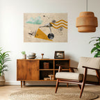 SHAPES OF BALLERINA Poster Horizontal Autocolante