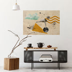 SHAPES OF BALLERINA Poster Horizontal Autocolante