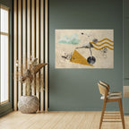 SHAPES OF BALLERINA Poster Horizontal Autocolante