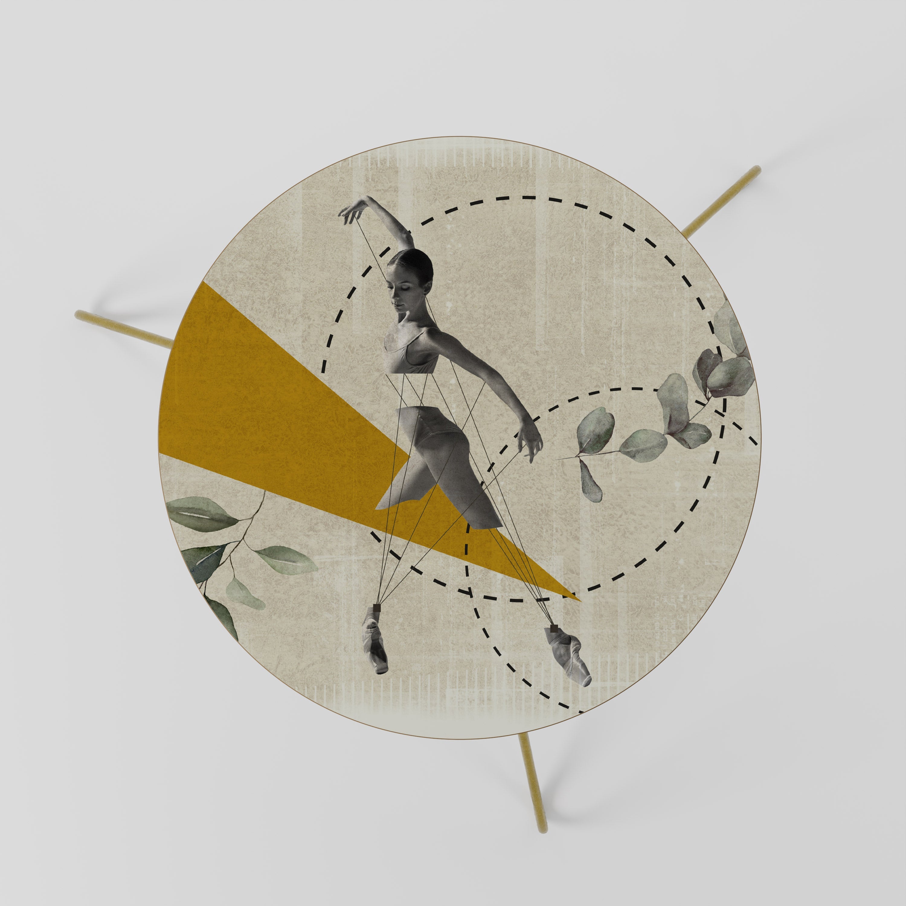 TRIANGLE MOVEMENT Mesa de Centro 60