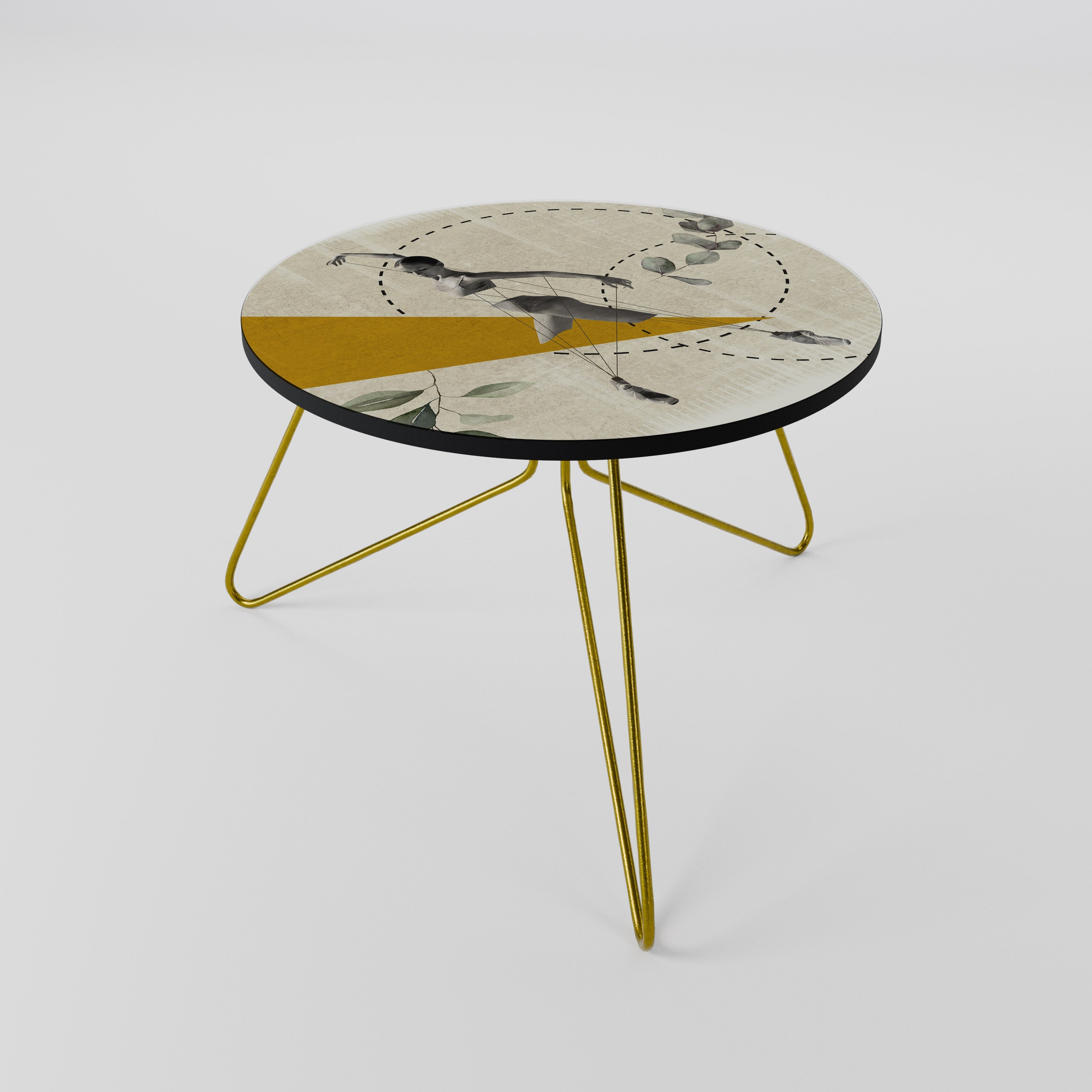 TRIANGLE MOVEMENT Mesa de Centro 60