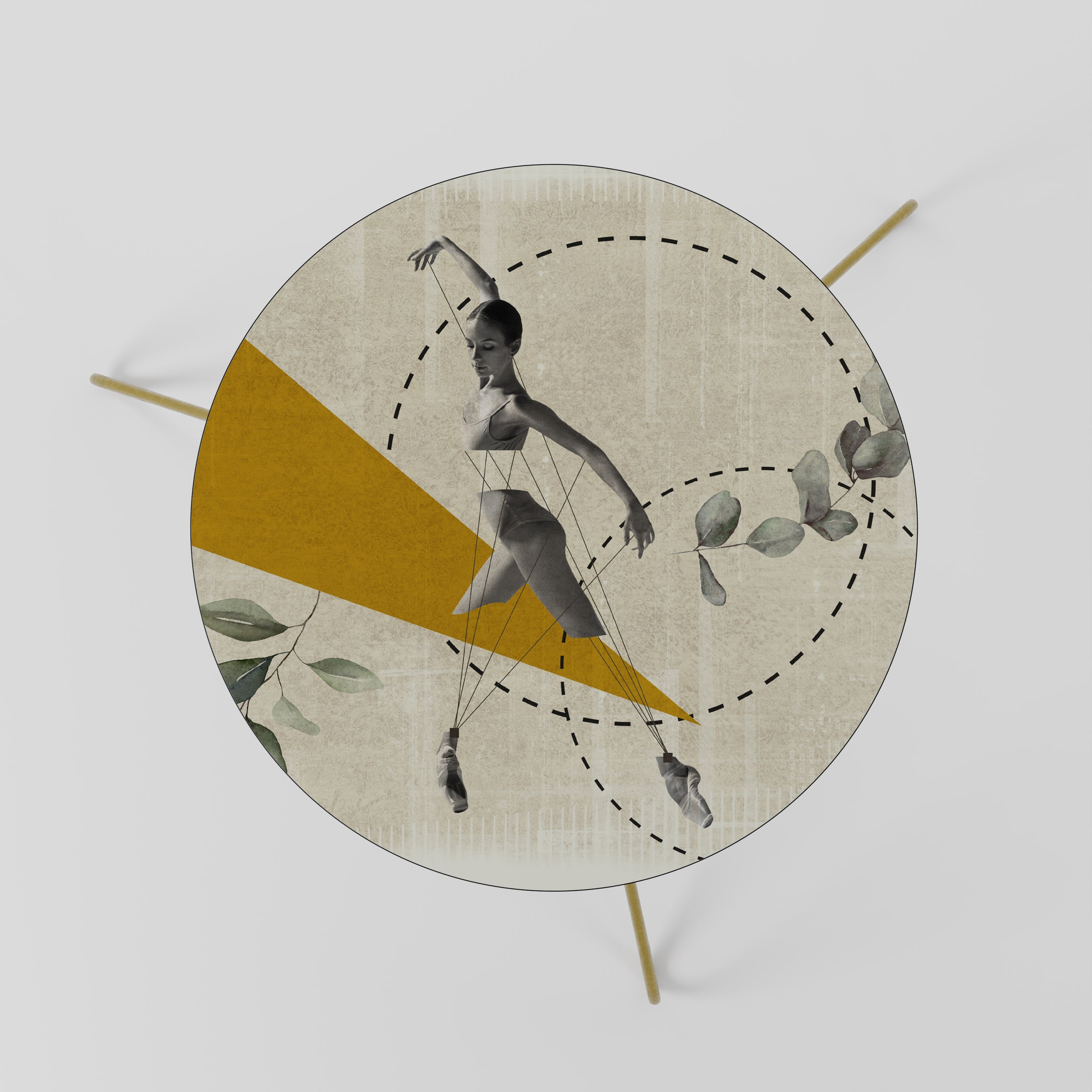 TRIANGLE MOVEMENT Mesa de Centro 60