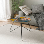 VINYL RETROSPECTION Mesa de Centro 60