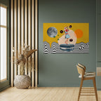 VINYL RETROSPECTION Poster Horizontal Autocolante