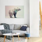 FUTURISTIC BEAR Poster Horizontal Autocolante