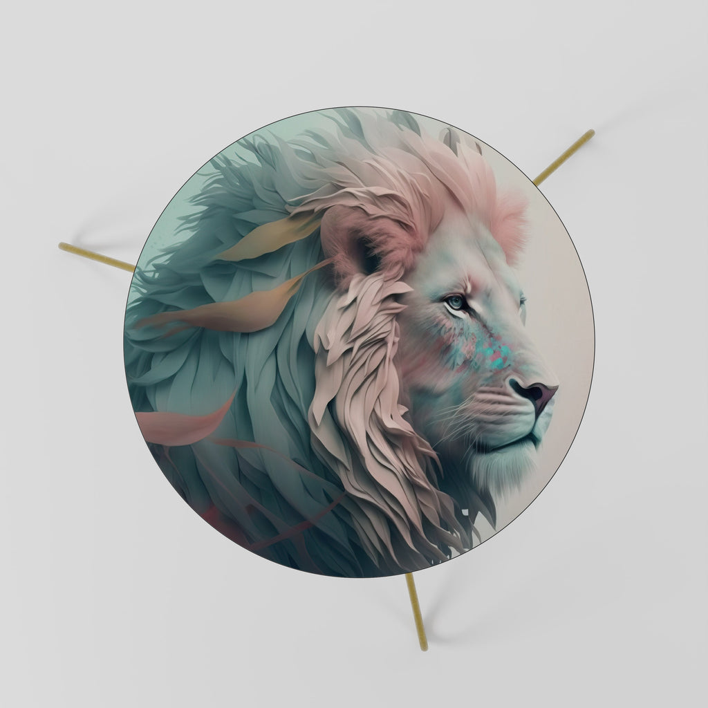 LUMINOUS LION MAJESTY Mesa de Centro 60