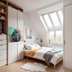 LUMINOUS LION MAJESTY Poster Horizontal Autocolante