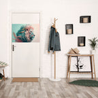 LUMINOUS LION MAJESTY Poster Horizontal Autocolante