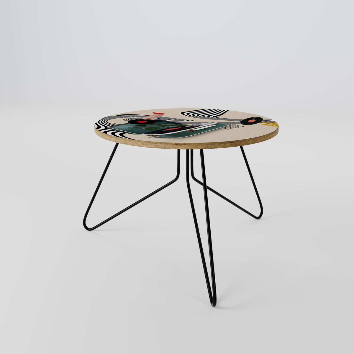 VINYL VARIATION Mesa de Centro