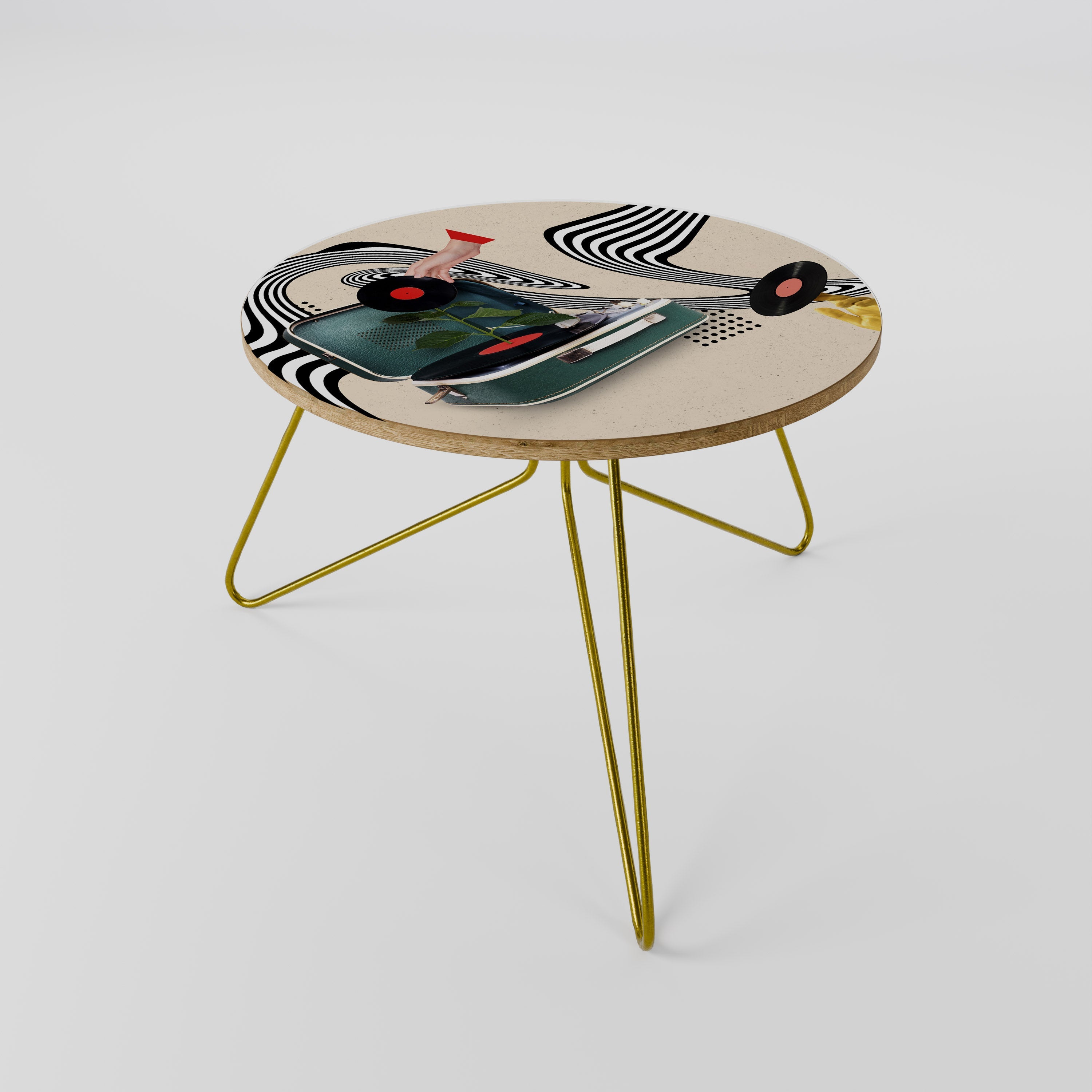 VINYL VARIATION Mesa de Centro 60