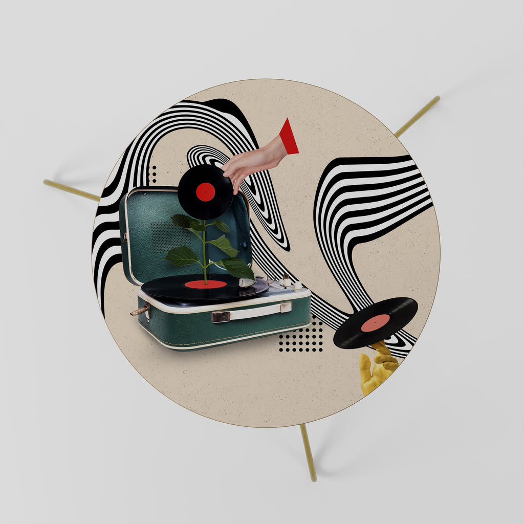 VINYL VARIATION Mesa de Centro 60