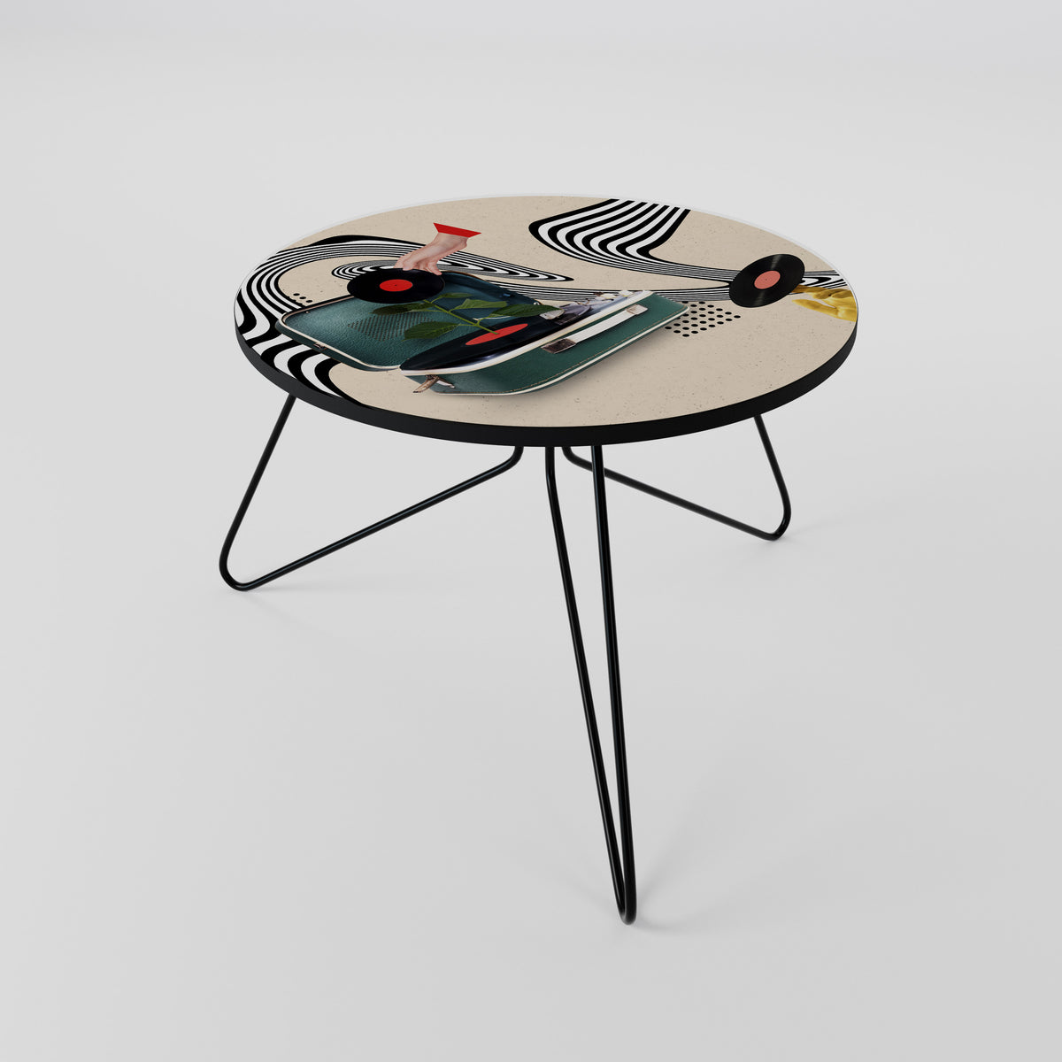 VINYL VARIATION Mesa de Centro
