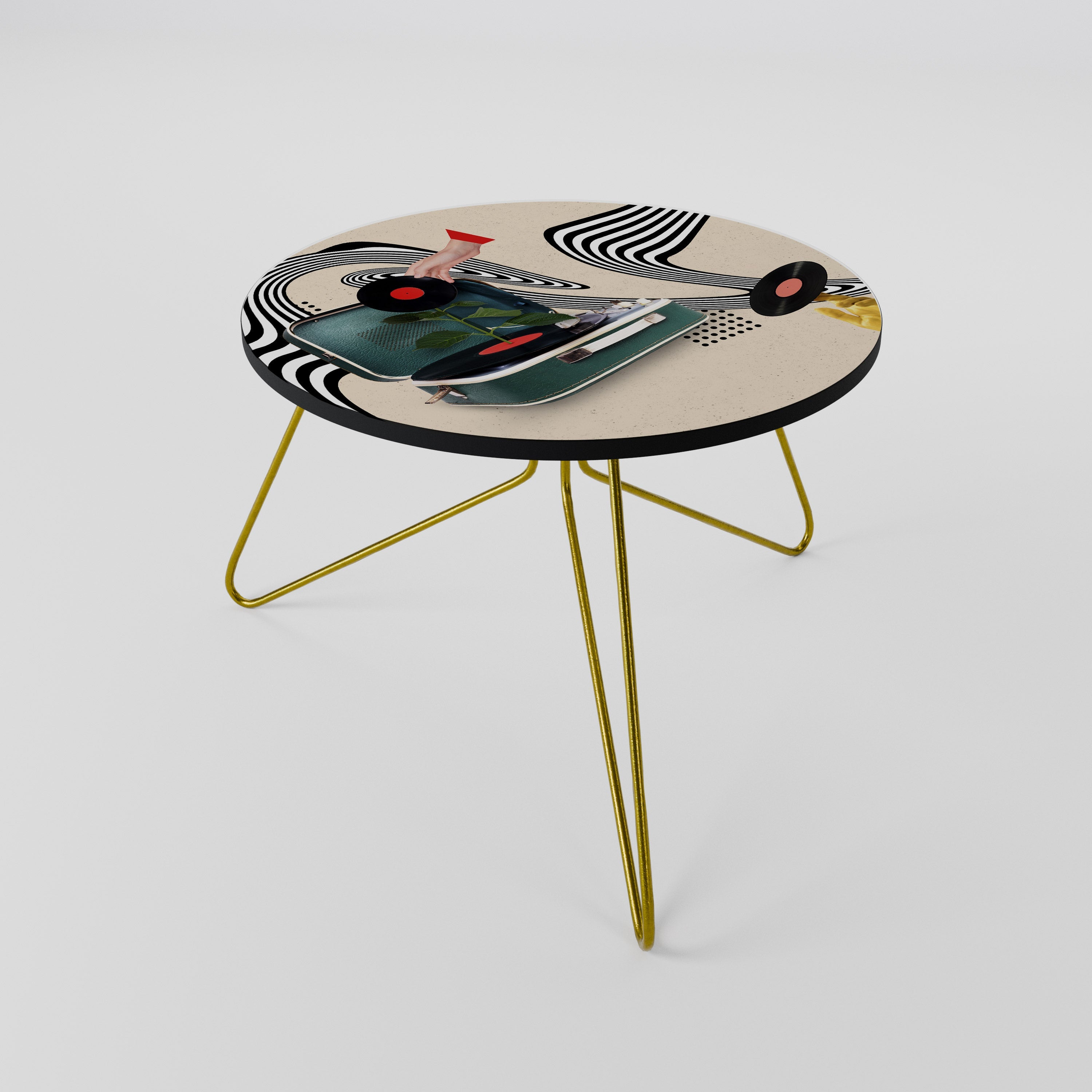 VINYL VARIATION Mesa de Centro 60