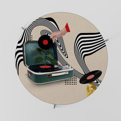 VINYL VARIATION Mesa de Centro