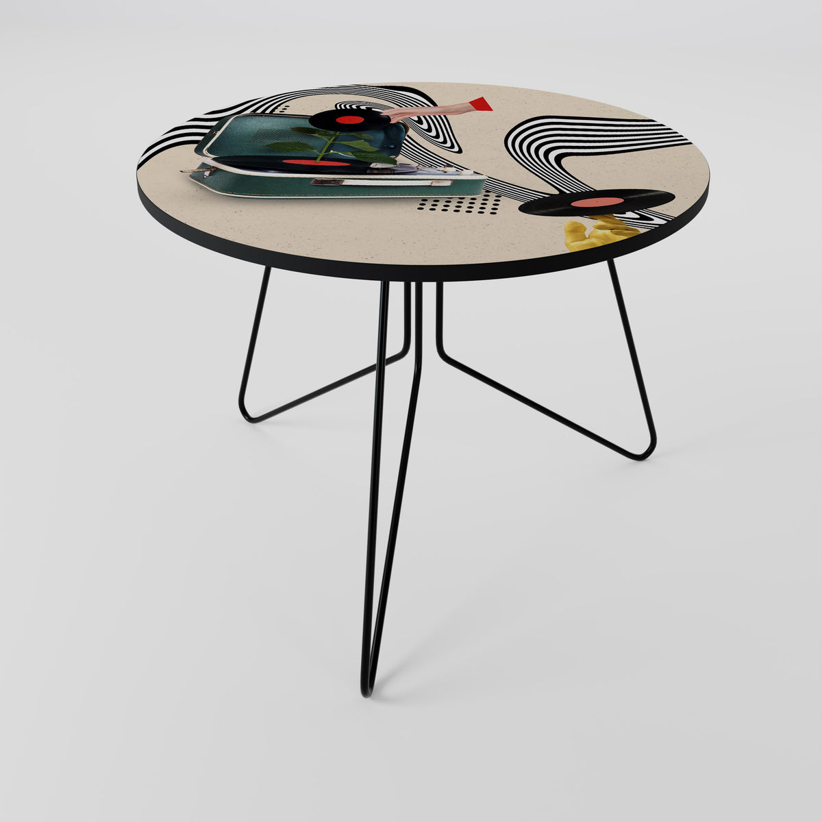 VINYL VARIATION Mesa de Centro