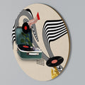 VINYL VARIATION Round Wall Art