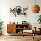 VINYL VARIATION Poster Horizontal Autocolante