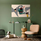 VINYL VARIATION Poster Horizontal Autocolante