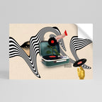 VINYL VARIATION Poster Horizontal Autocolante