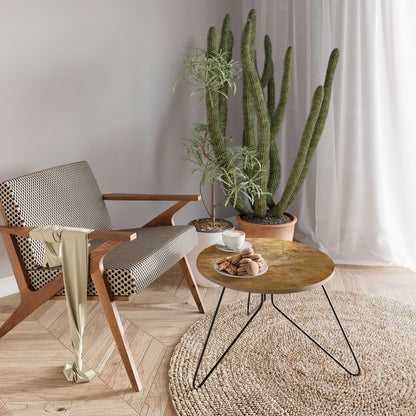 GILDED LEAF CASCADE Coffee Table