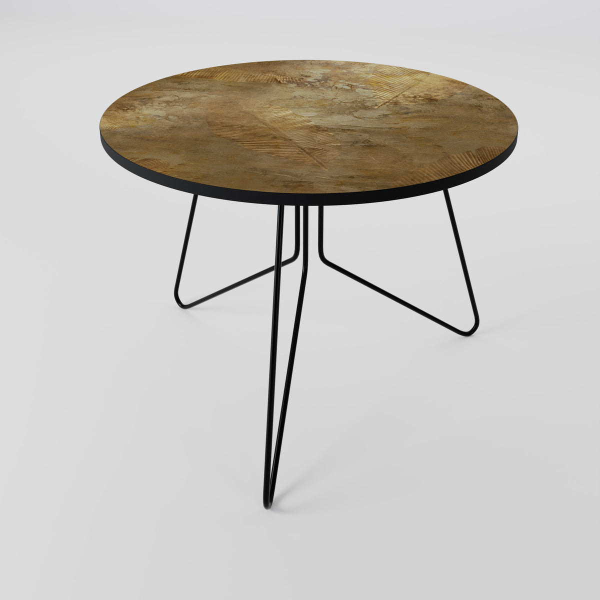 GILDED LEAF CASCADE Coffee Table
