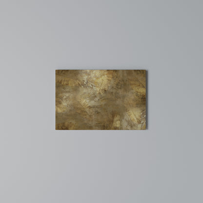 GILDED LEAF CASCADE Horizontal Canvas Print