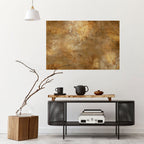 GILDED LEAF CASCADE Poster Horizontal Autocolante