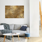 GILDED LEAF CASCADE Poster Horizontal Autocolante