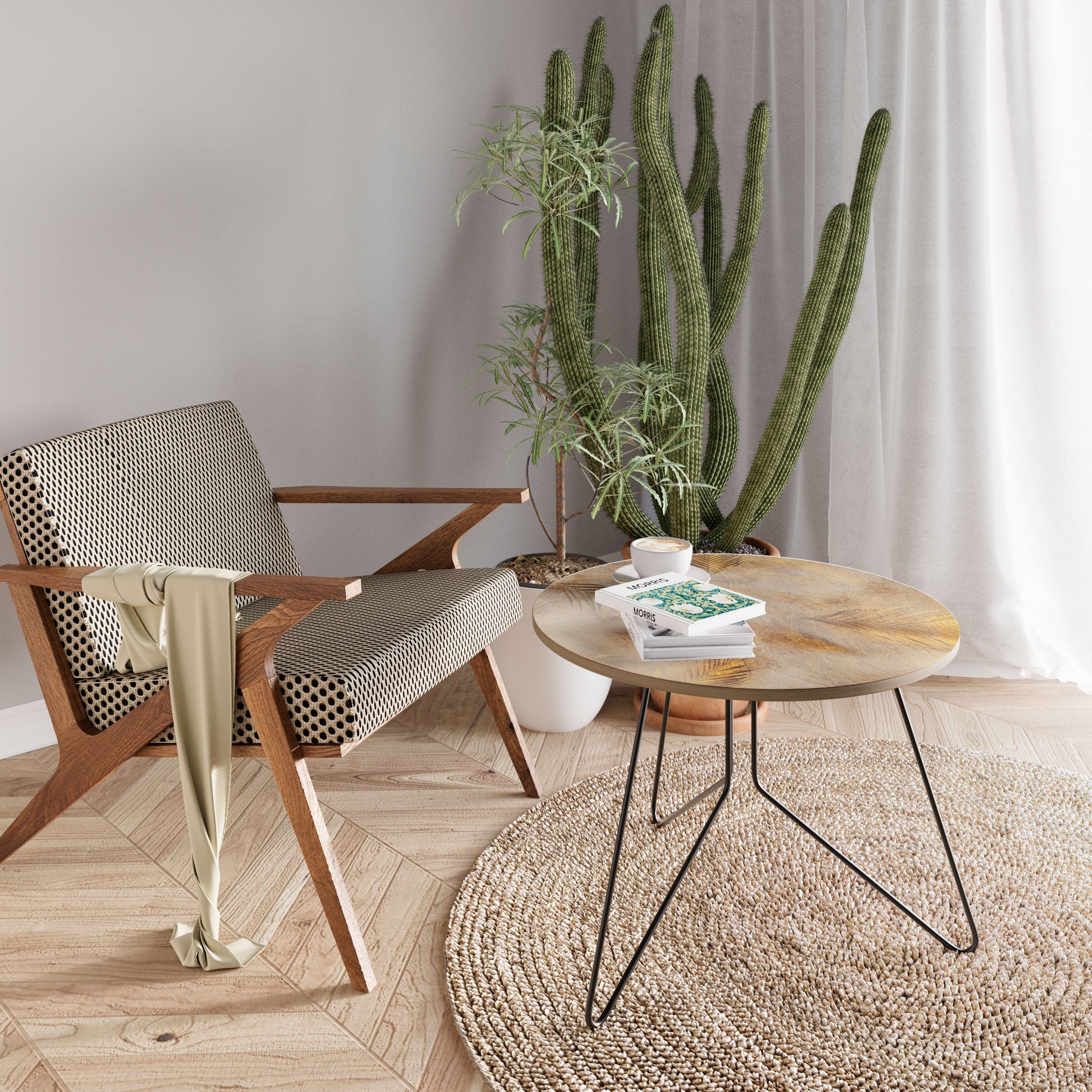 LEAVES OF SPLENDOR Mesa de Centro 69