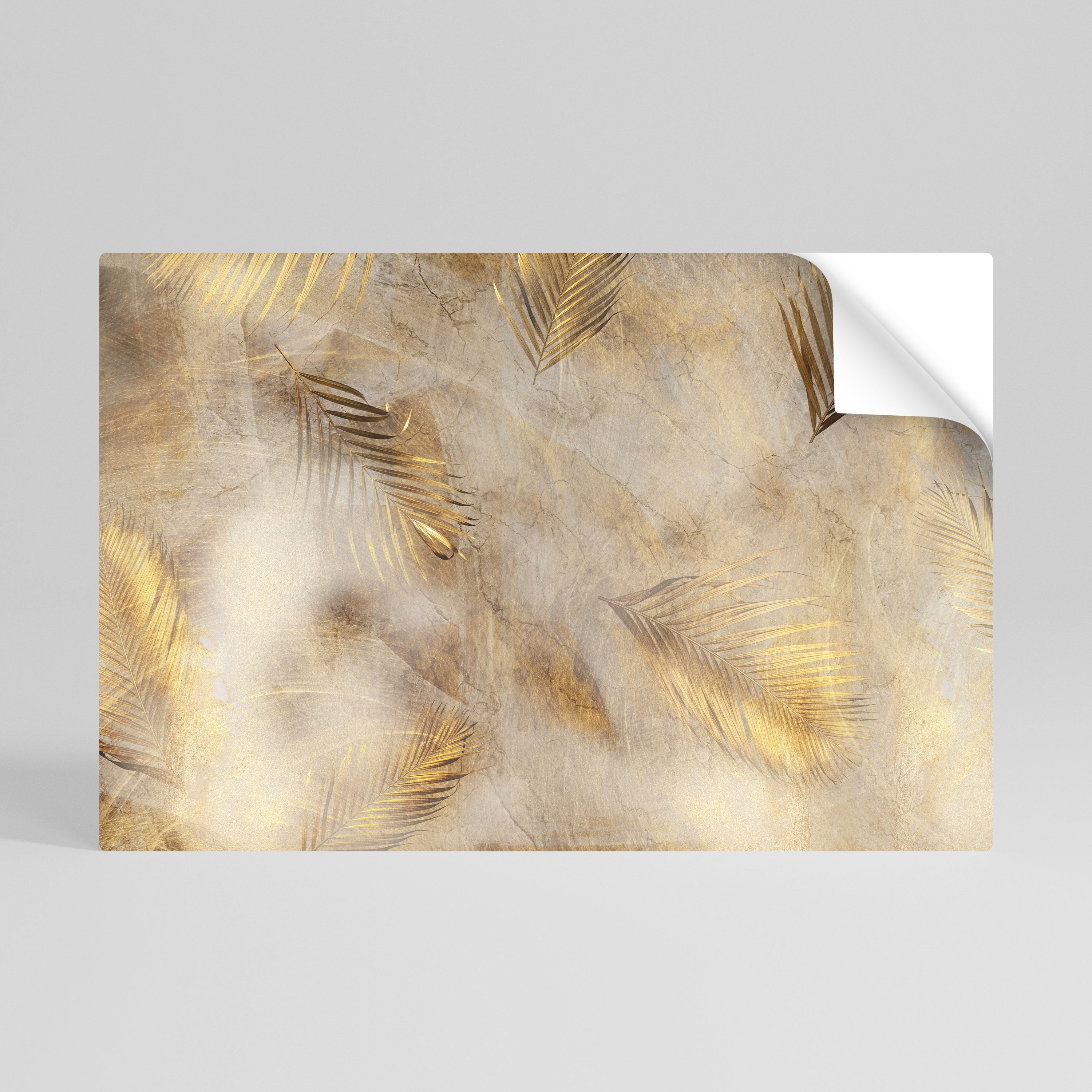 LEAVES OF SPLENDOR Poster Horizontal Autocolante