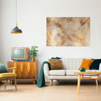 LEAVES OF SPLENDOR Poster Horizontal Autocolante