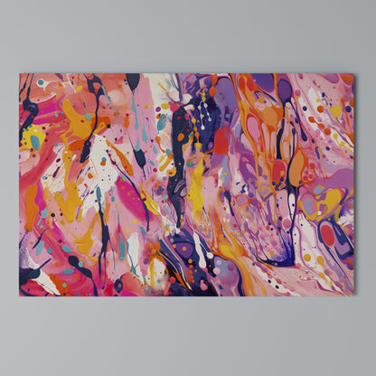 EXPRESSIVE ECHOES Horizontal Canvas Print
