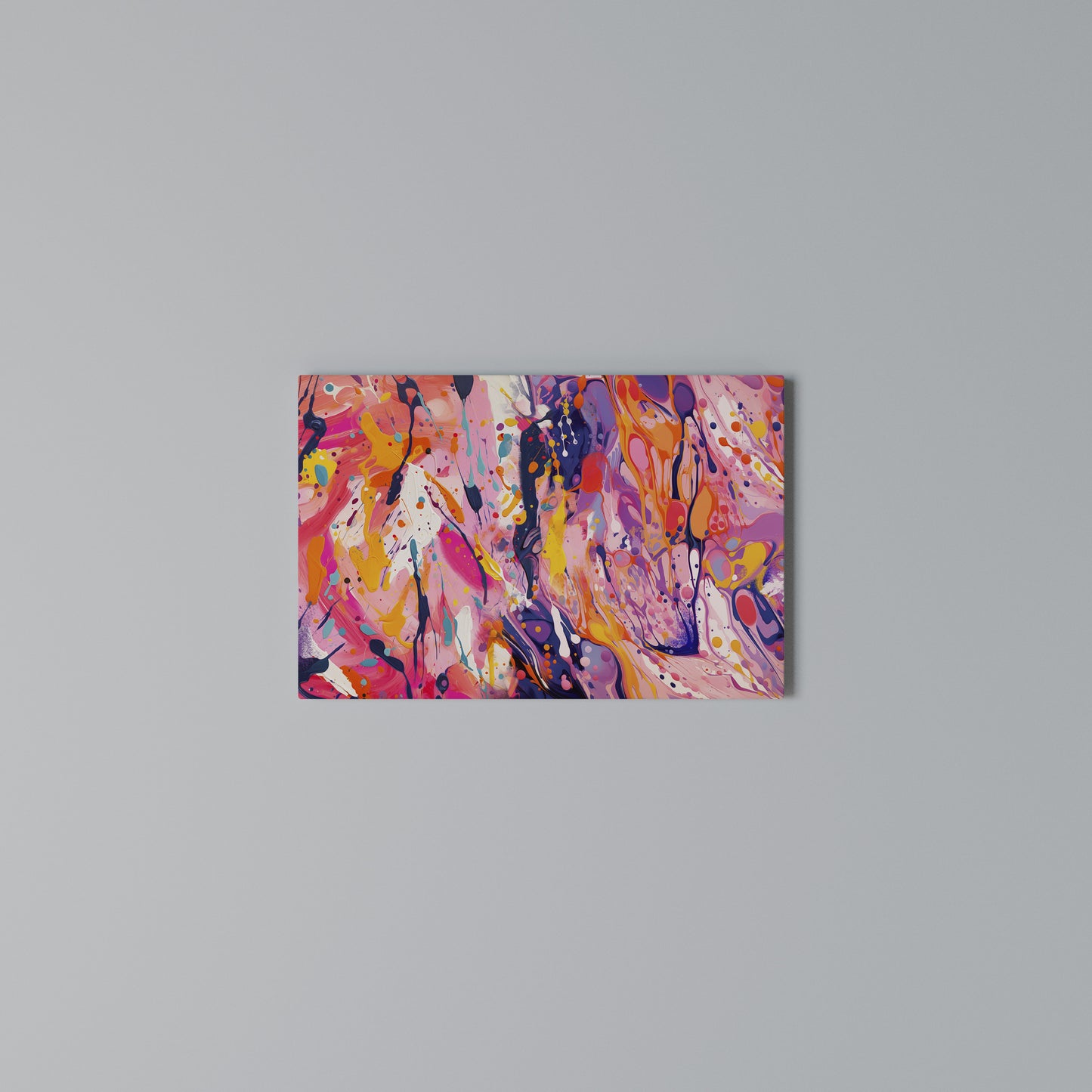 EXPRESSIVE ECHOES Horizontal Canvas Print
