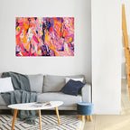 EXPRESSIVE ECHOES Poster Horizontal Autocolante