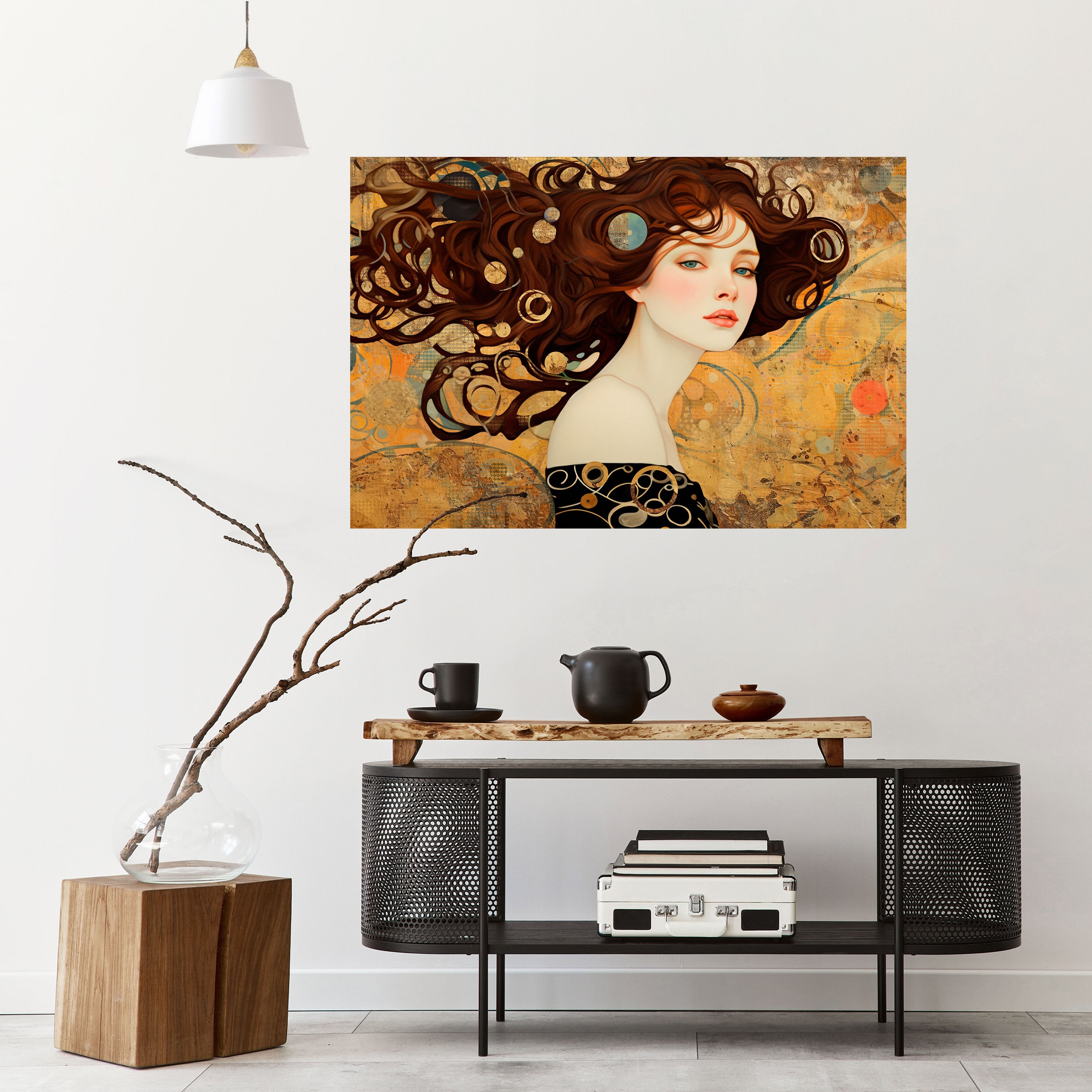 LOST IN THOUGHT Poster Horizontal Autocolante