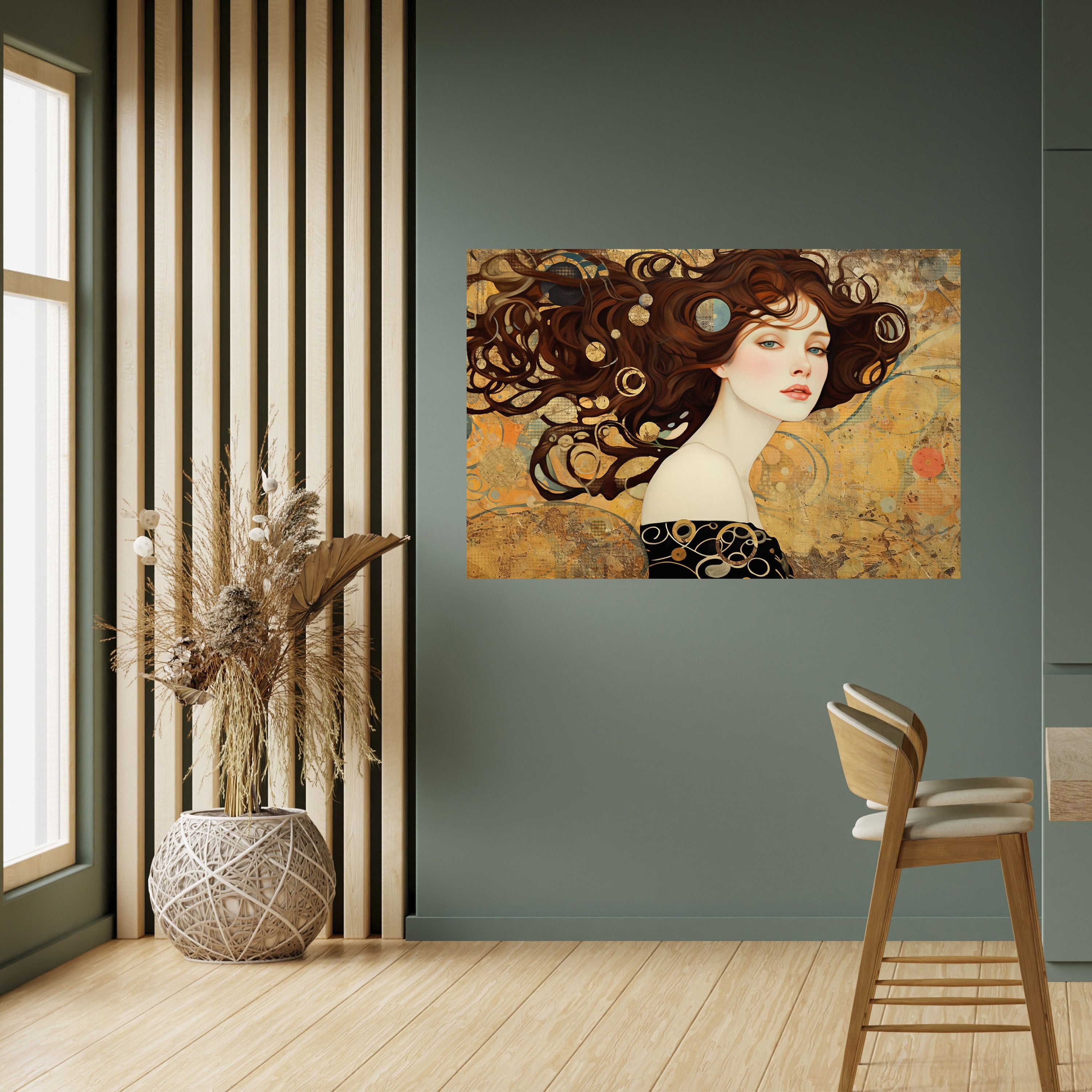 LOST IN THOUGHT Poster Horizontal Autocolante