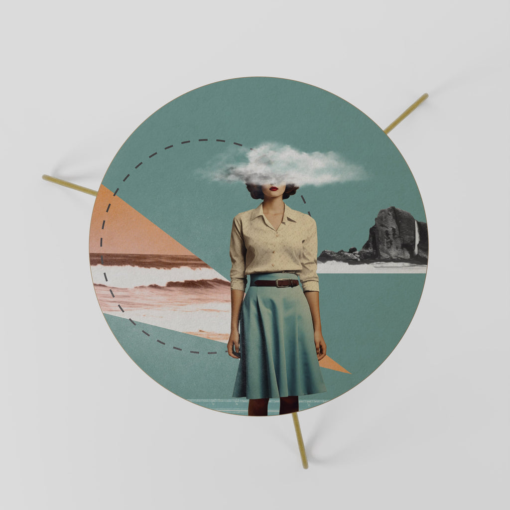 RETRO RESONANCE Mesa de Centro 60